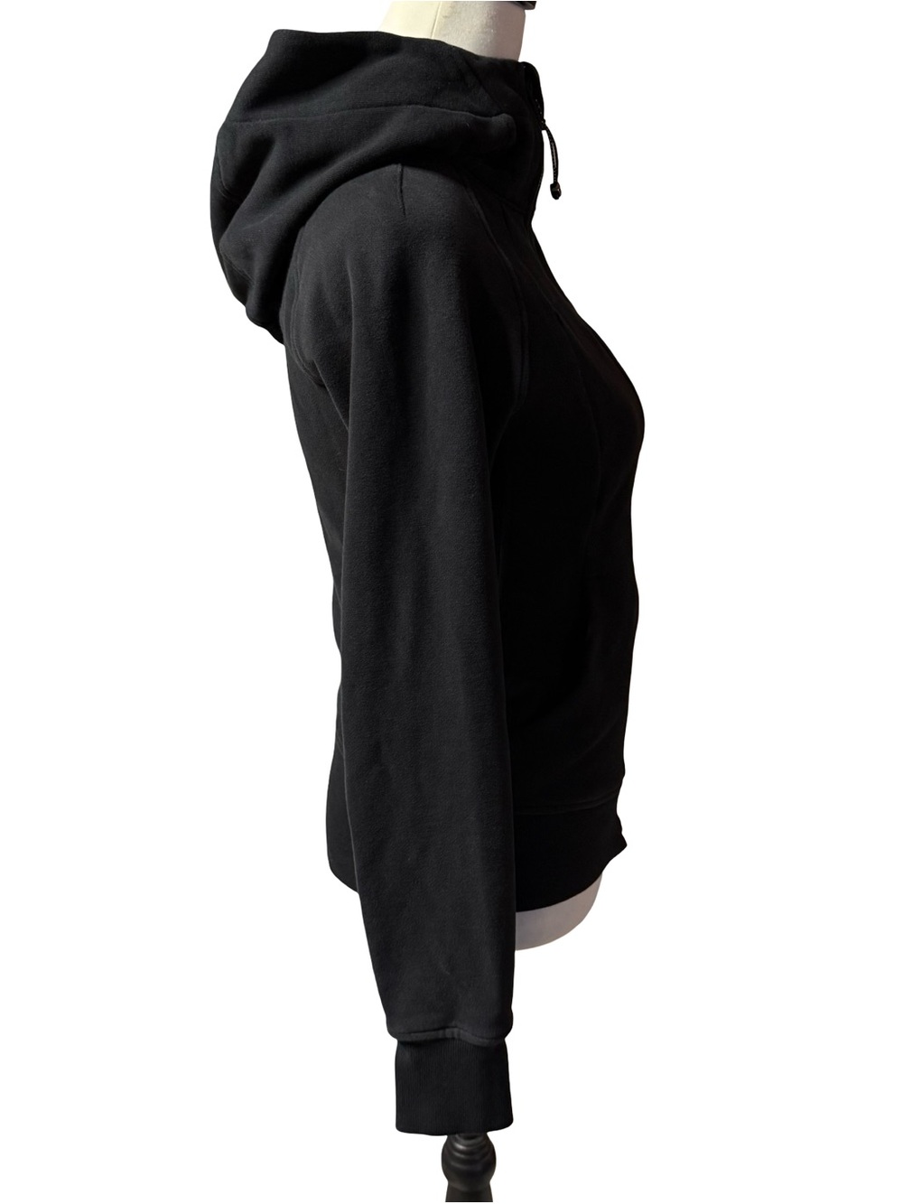 Lululemon Scuba Hoodie Light Cotton Fleece Black Women’s 4 W4AWMS - Picture 7 of 10